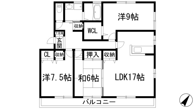 【間取り】 | アリュール逆瀬川