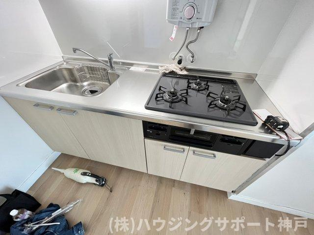上高丸北住宅のキッチン