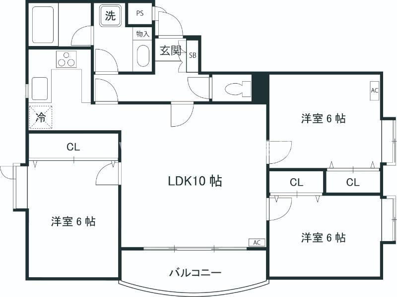 ワコーレ小川の間取り