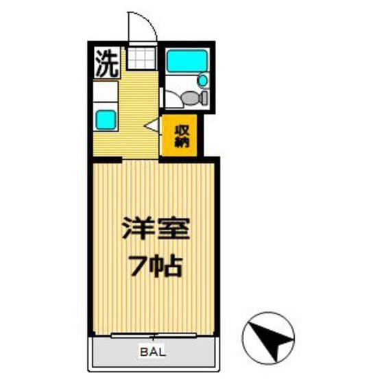 ヴァンベールTATEの間取り