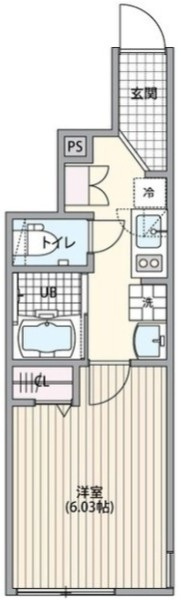 ミハス氷川台の間取り|間取りです。