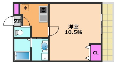 【間取り】 | プライムコート南松原