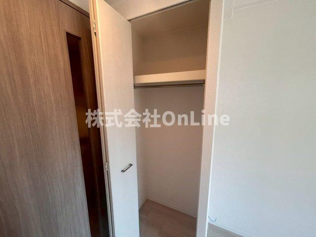 東大阪市菱江３丁目の賃貸マンションの収納