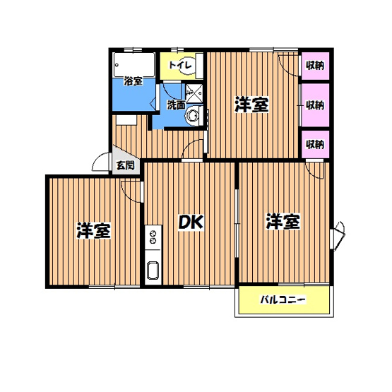 【間取り】 | エトワールムサシノＡ