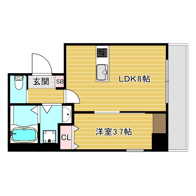 大幸ロイヤルA-5の間取り