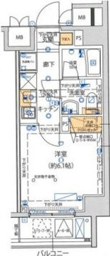 ライジングプレイス綾瀬二番館の間取り|間取りです。