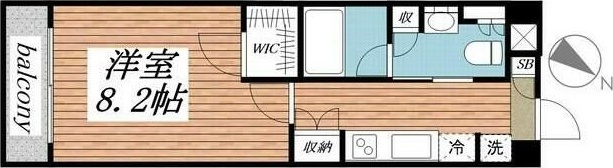 エバーグリーンの間取り