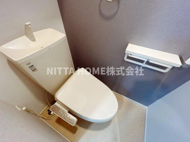 リベルラコッコＣのトイレ|ウォシュレットも完備！