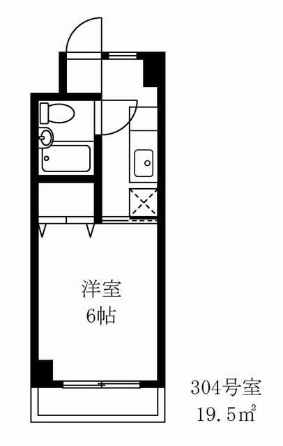 リバーハイツ小林の間取り