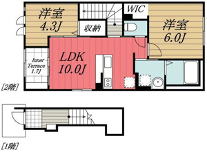 【間取り】 | 仮称）市原市青柳新築アパート2