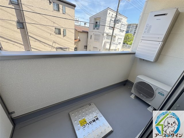 ジーメゾンエトワール西二見のバルコニー