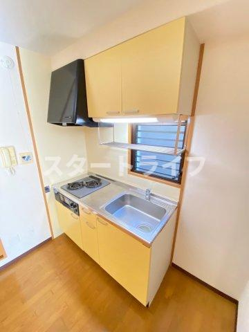 大阪市淀川区東三国４丁目の賃貸マンションのキッチン