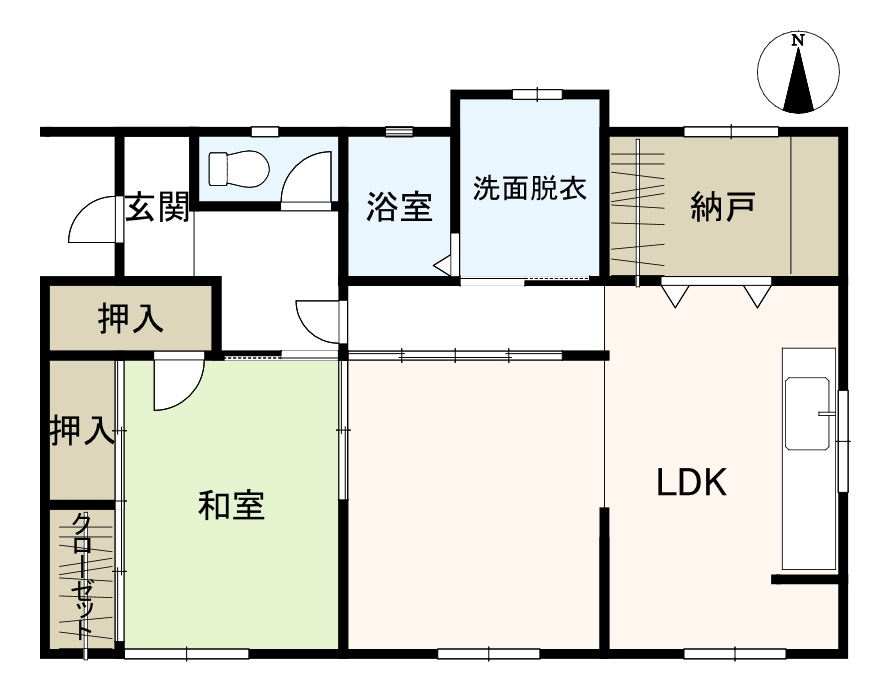 佐波郡玉村町藤川　中古戸建　＃平屋