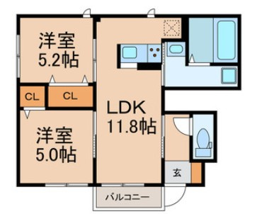 リベルテの間取り