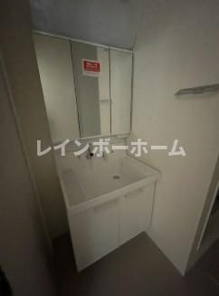 リベルテの洗面所|スペースが確保できる洗面所です
