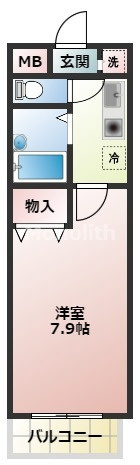 ルーチェⅠ番館の間取り