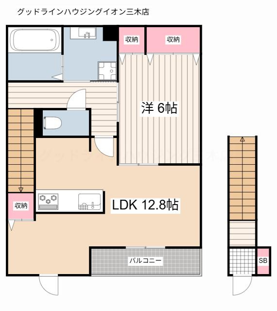 エルヴィータの間取り