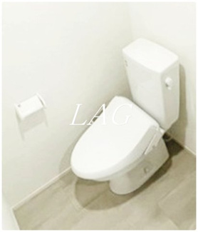 【トイレ】 | リバティ綾瀬Ⅰ | トイレです。