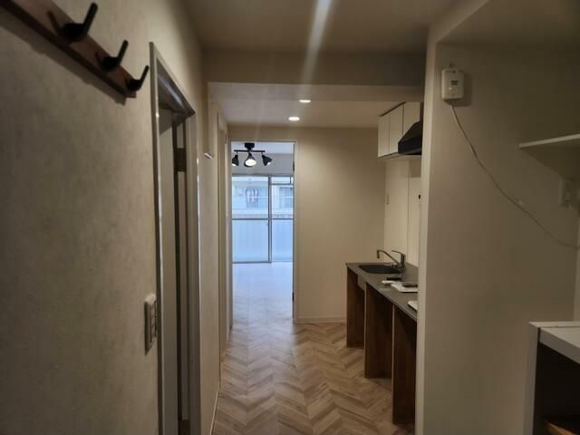 行徳マンションのエントランス