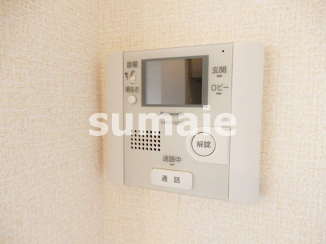 Ilsole土呂町のセキュリティ|モニタ付きインターホン。