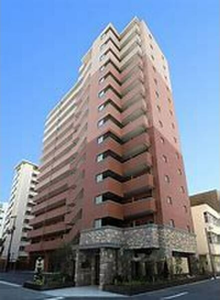 大阪市淀川区西中島３丁目の賃貸マンションの外観|外はこのようになっています