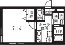 ディアコート南行徳の間取り