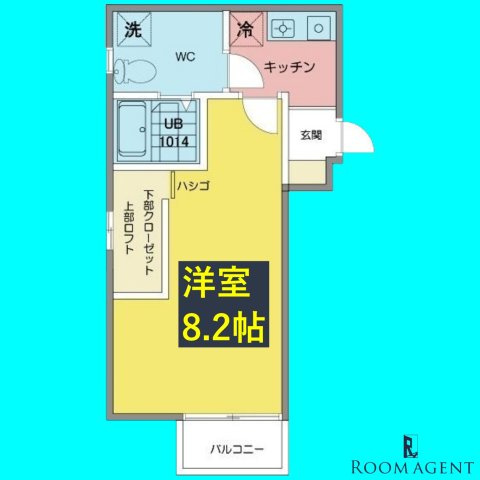 ノヴェル今池の間取り