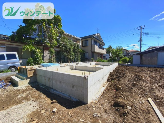 土浦市中村南第12　新築戸建の外観|現在建築中です！お近くの同仕様内観の物件も見れますのでお気軽にお問い合わせください！