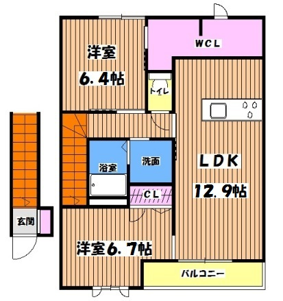 【間取り】 | サンシャインエスⅢ