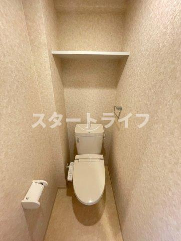 大阪市淀川区西三国４丁目の賃貸マンションのトイレ