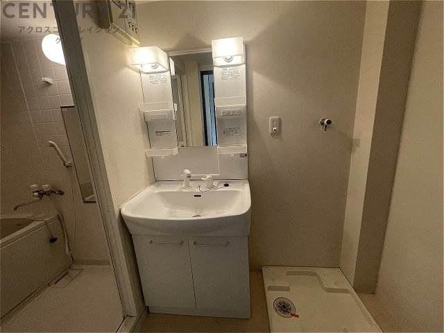 洗面化粧台付きです☆