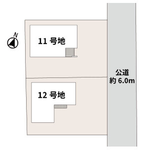 アイパッソの家／合志市豊岡12号地の区画図