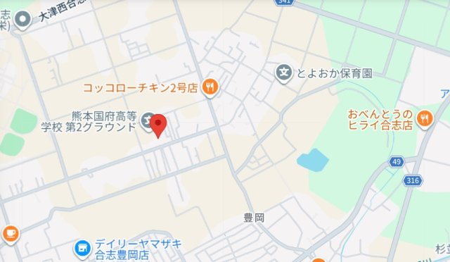アイパッソの家／合志市豊岡12号地の地図