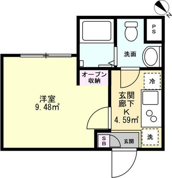 フクテラス行徳駅前の間取り