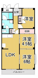 ソリッソ宝塚の間取り