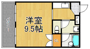 ラマドレー甲子園の間取り