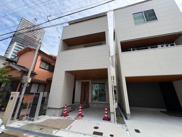須磨海浜公園　未入居戸建て　須磨区行幸町1丁目の外観|おしゃれな外観です
