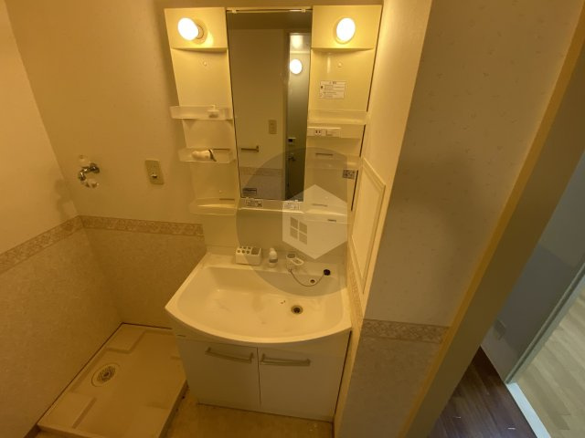 第5大原マンションの独立洗面台