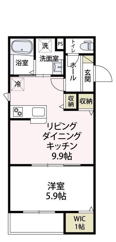 luana二子の間取り|間取りです。