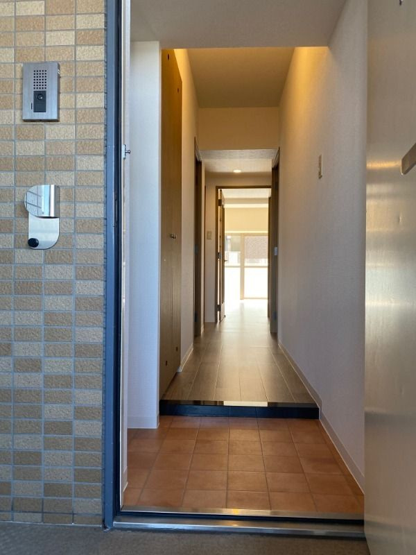 クエスタ柏の玄関|シンプルで使いやすい玄関です