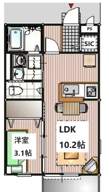 イーハトーヴ諏訪の間取り