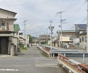 【新築戸建】　いわき市小名浜花畑町2期の前面道路含む現地写真|東側4.1ｍ公道