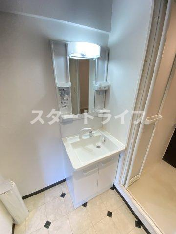 大阪市淀川区木川西４丁目の賃貸マンションの独立洗面台