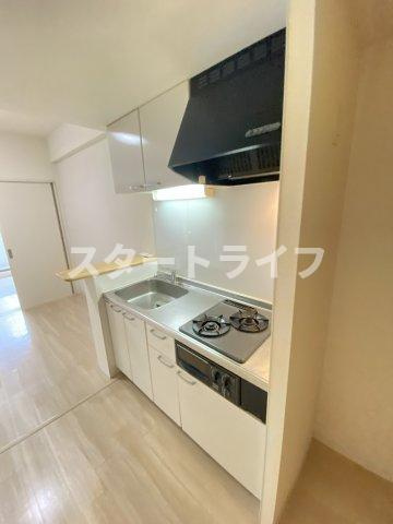 大阪市淀川区木川東４丁目の賃貸マンションのキッチン