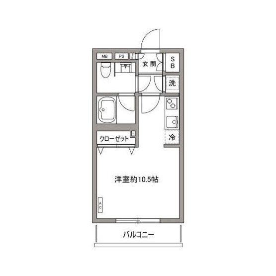 【間取り】 | Moncle Komazawa