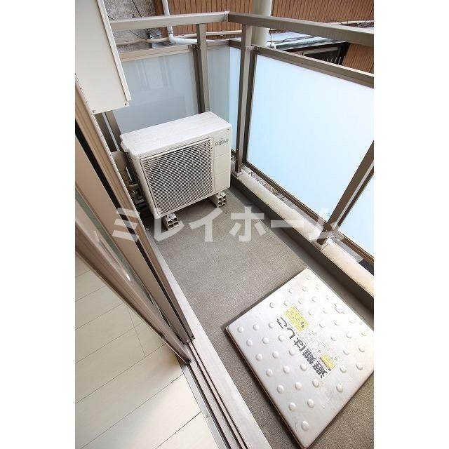 プレール・ドゥーク大森Ⅱのバルコニー|同建物内、別のお部屋の参考写真になります。