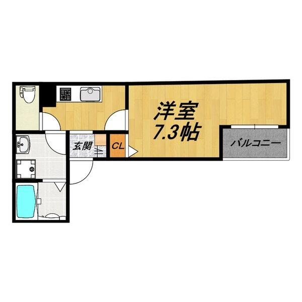LE COCON 稲沢Ⅴの間取り