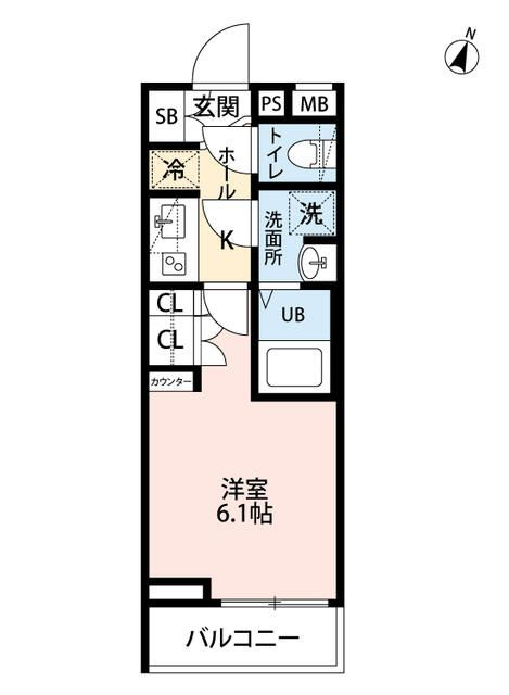 ＳＱＵＡＲＥ　ＣＩＴＹ　ＮＯＢＯＲＩＴＯの間取り