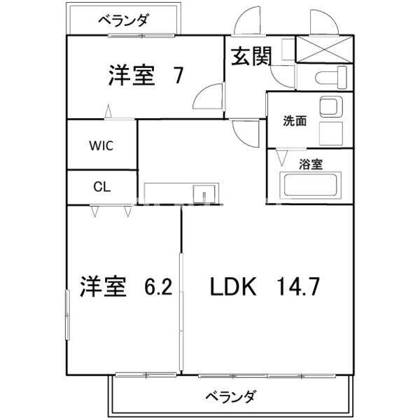 オアシスの間取り