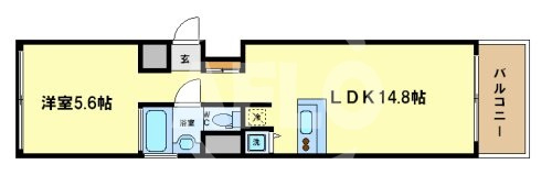 匠空KYOMACHIBORIの間取り|匠空京町堀　間取図